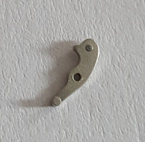 Bulova Caliber 8AH Part Number 25 Ebauche Number 443 (Setting Lever)