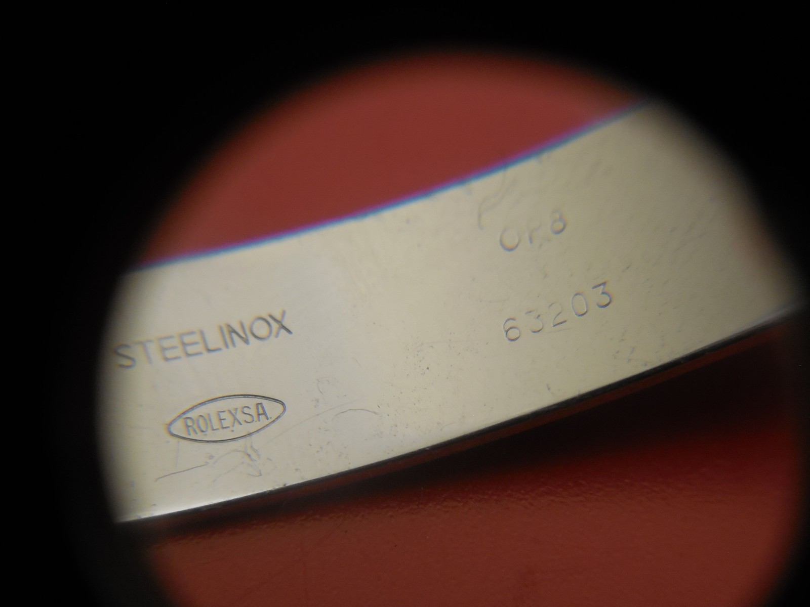 ROLEX 63203 DEPLOYMENT CLASP FOR 20MM JUBILEE OYSTER BAND BRACELET BUCKLE