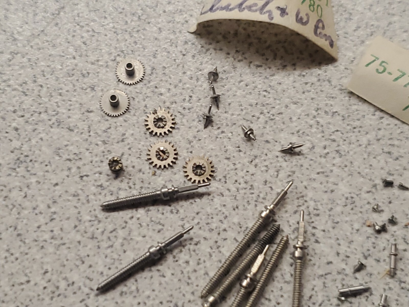 Lot Of Factory NOS Hamilton 21/0 Parts For Grades 75, 77, 750, 751, 756, 757,…
