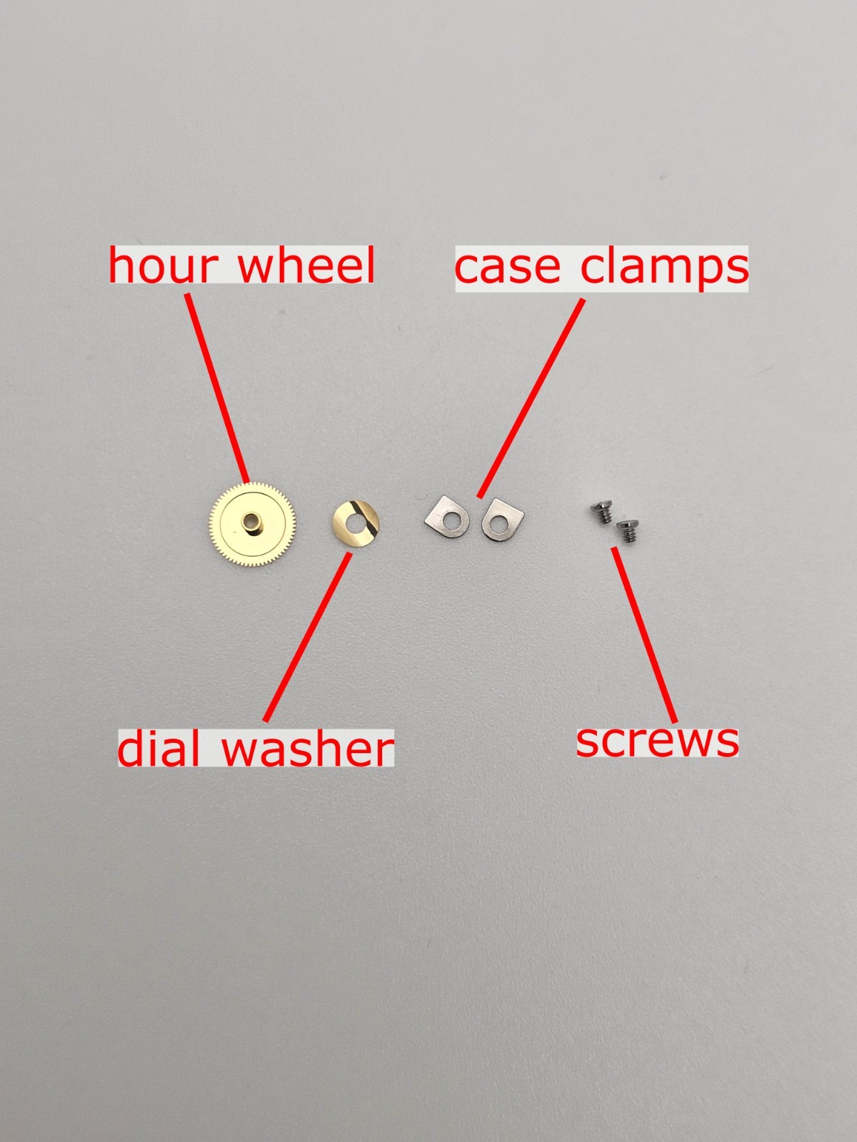 Asian 2824-2 movement w/ NH35 date wheel overlay H2, H3, H5 height – US SELLER