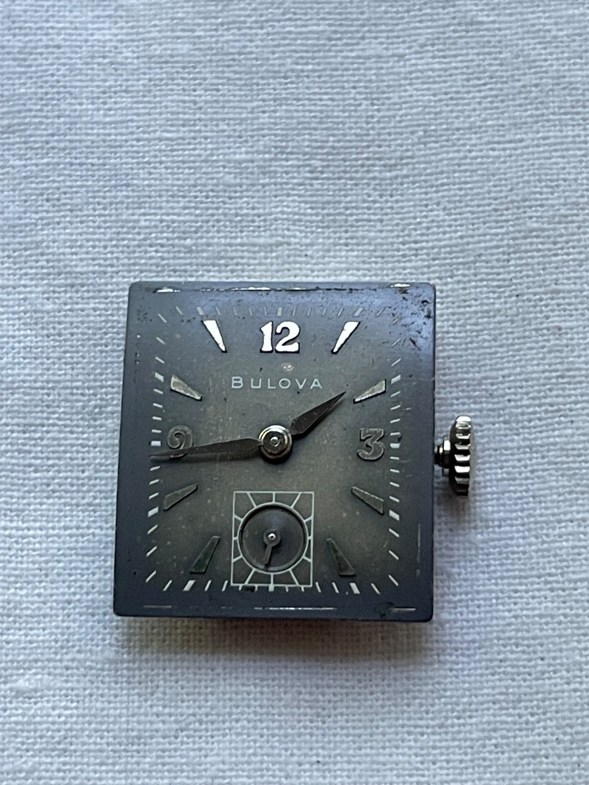 Bulova 8AE – movement for mens watch AS IS, lot1707
