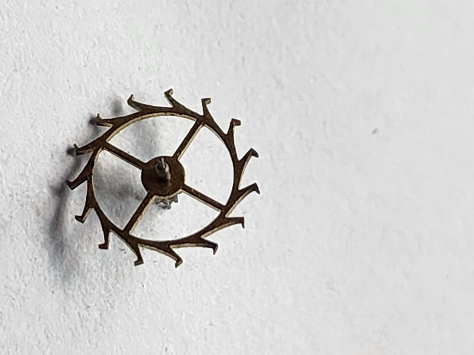 Vintage New York Standard Watch Co. 11.5A Pocket Watch Movement – Partial – USA