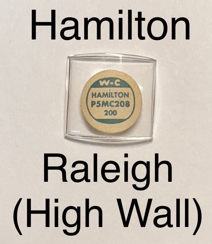 NOS Vintage Hamilton 1950s Raleigh High Wall Glass Watch Crystal