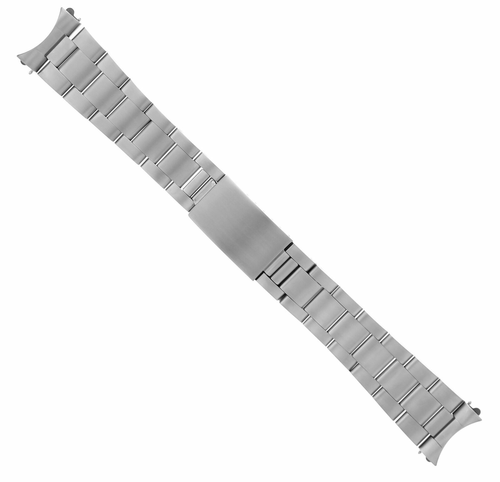 20MM MENS STAINLESS STEEL OYSTER BAND FOR ROLEX SPRING BARS 16760, 16600, 16650