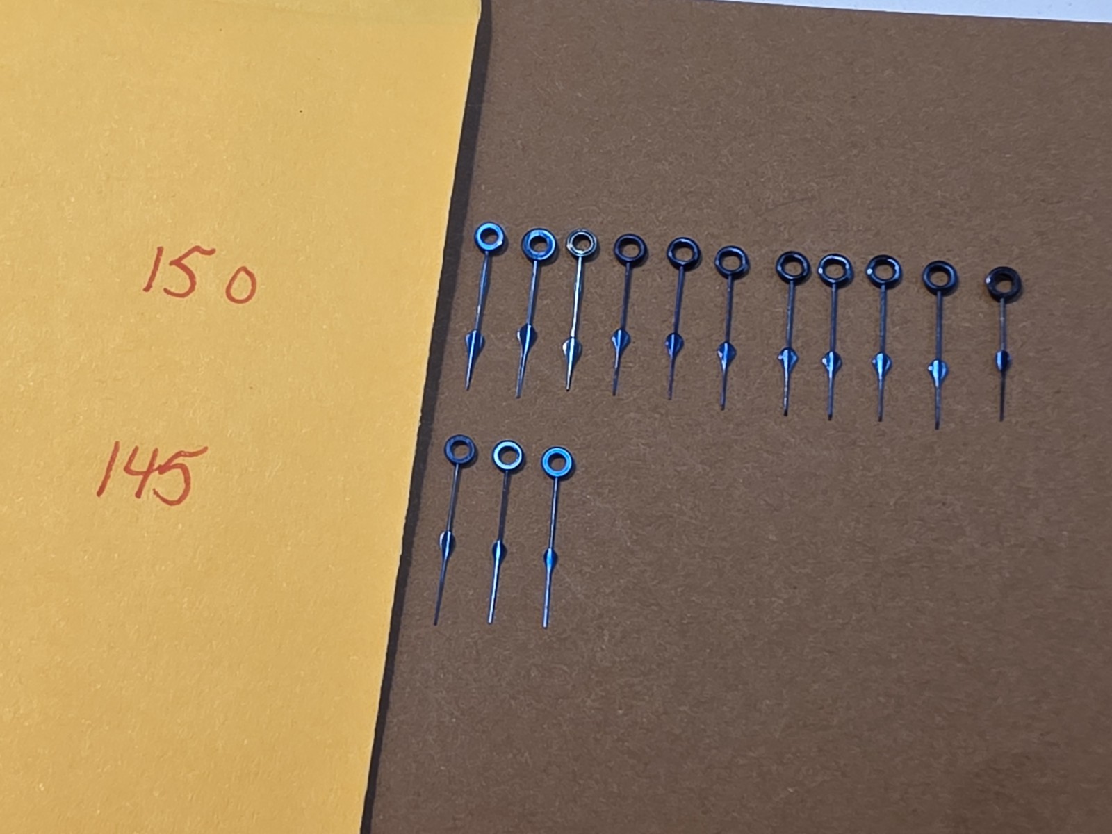 Lot Of 14 Mixed NOS Waltham 12s Pocket Watch Blue Spade Hour Hands