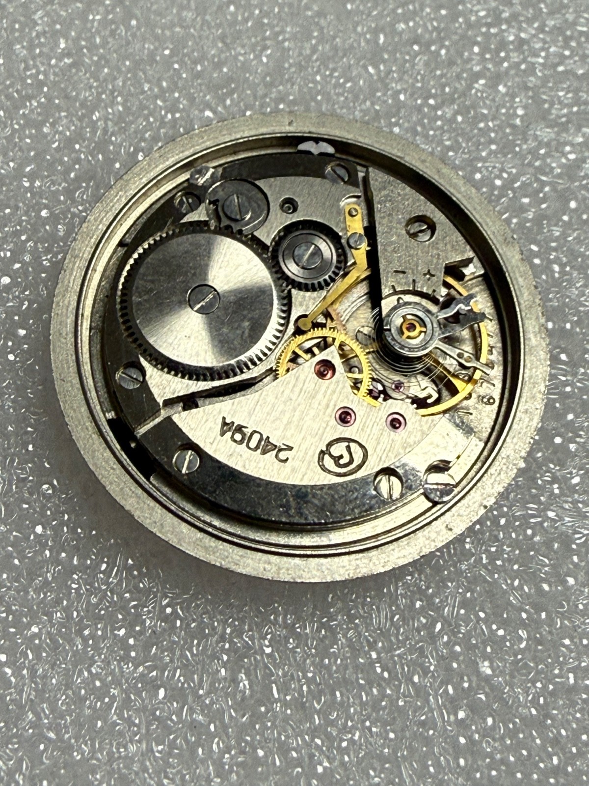 Watch movement USSR Vostok Cal.2409A plus Dial.For parts.