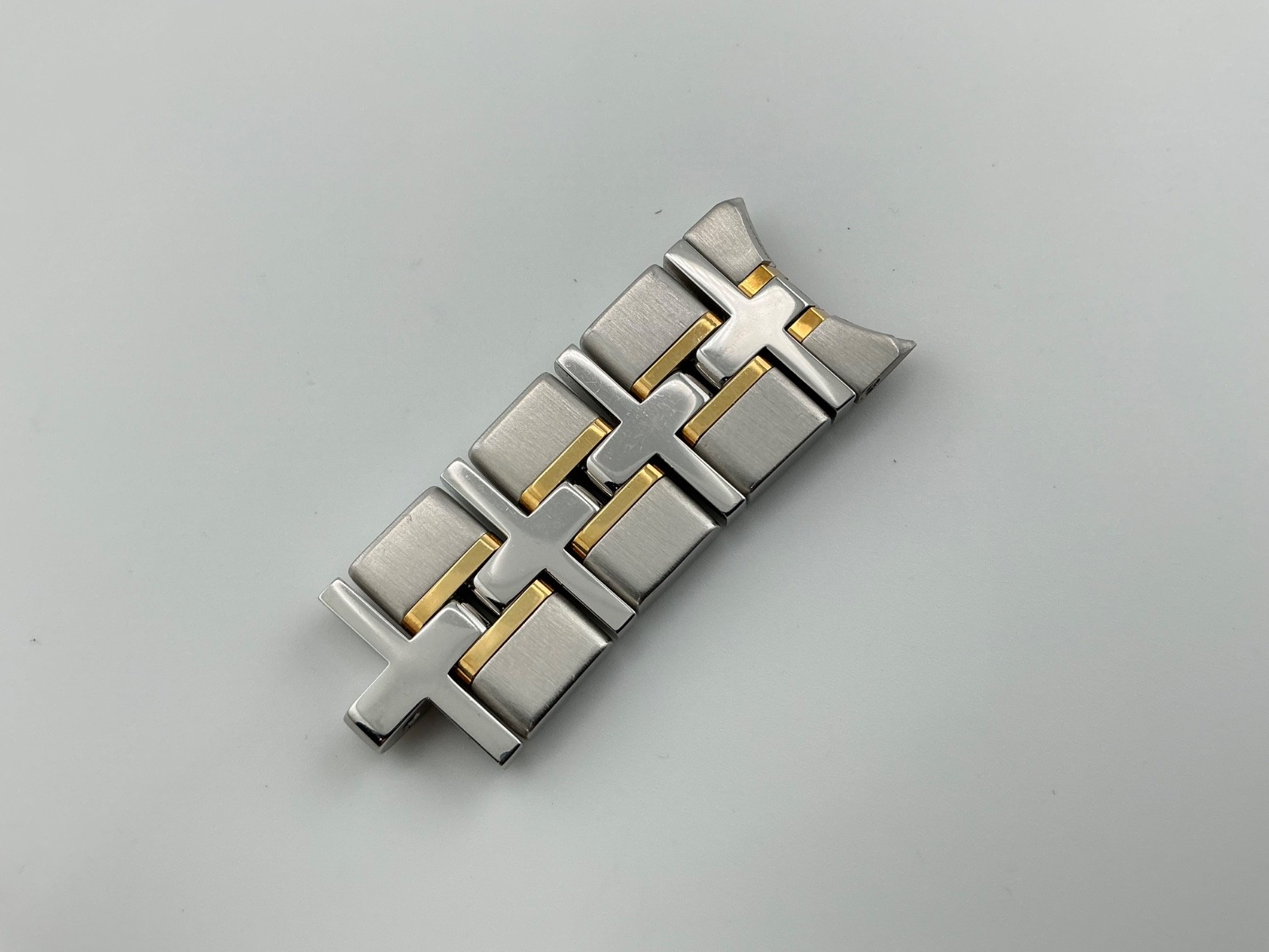 Raymond Weil 9540 Two Tone S/S CONTINUOUS Partial Band READ DESCRIPTION