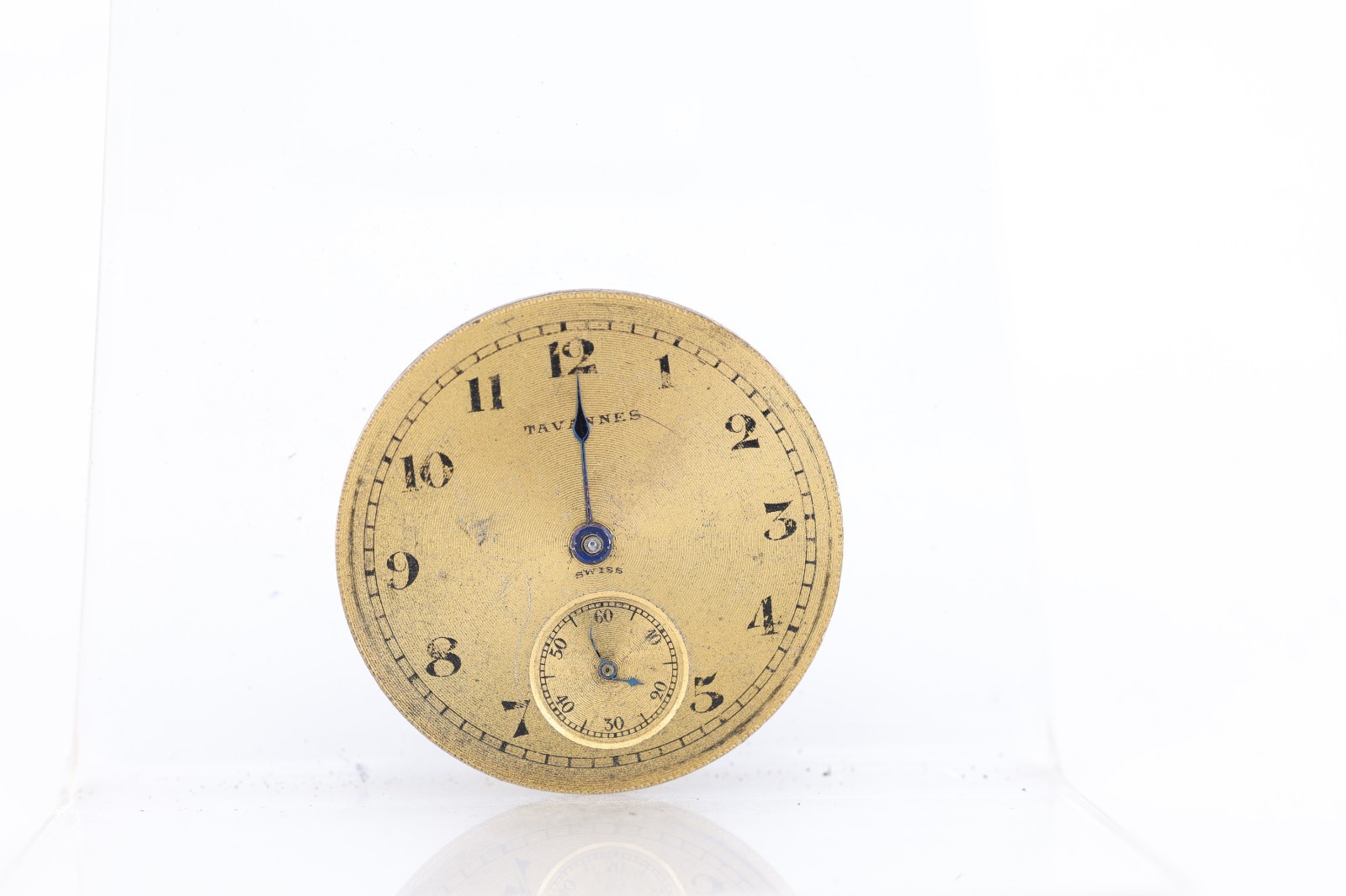 TAVANNES 15j SWISS HIGH GRADE WRIST WATCH MOVEMENT, 29.6mm, FOR REPAIR (M13)