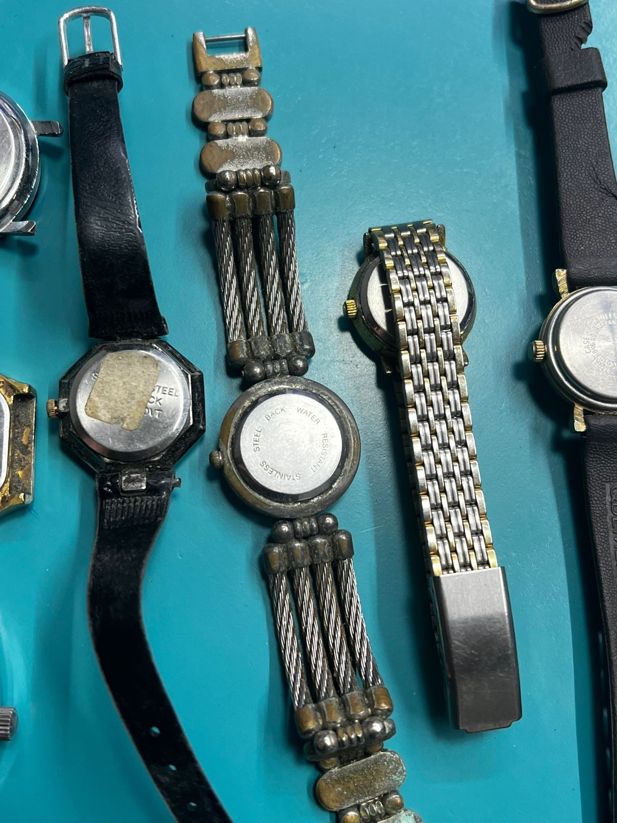 Lot of 14 Vintage Watches – ORIENT, CITIZEN, BOY LONDON – For Parts or Repair
