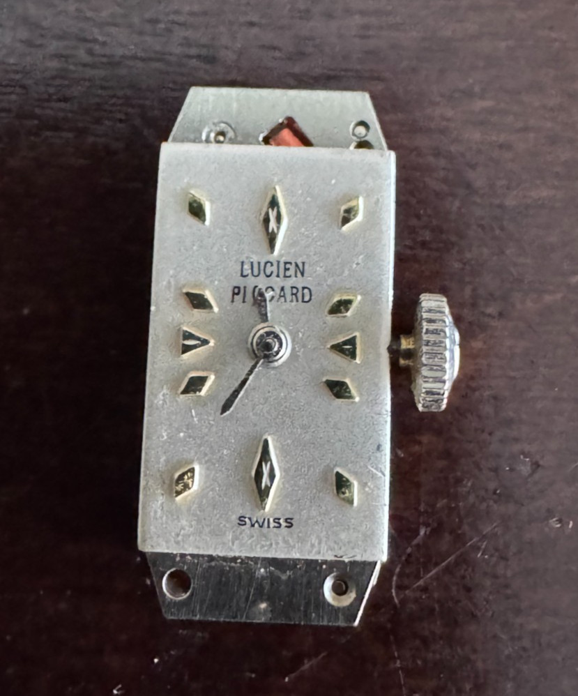 LADIES QUARTZ LUCIEN PICCARD WRISTWATCH MOVEMENT ETA 202.001 HAS PULSE