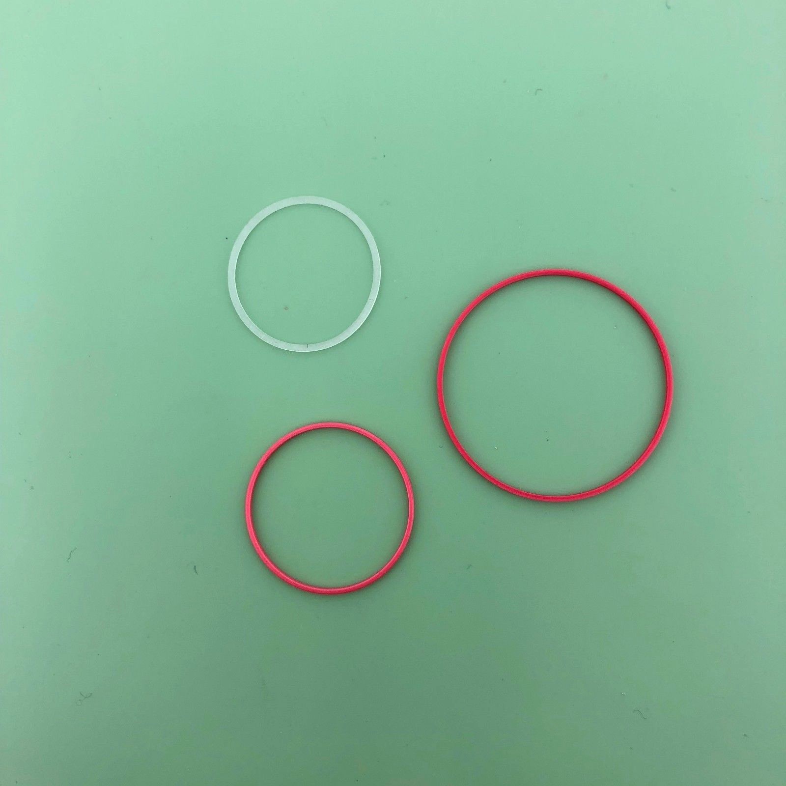 Gucci Watch Back Gasket Silicon Red fits 1100L 1200 9000L 9000M