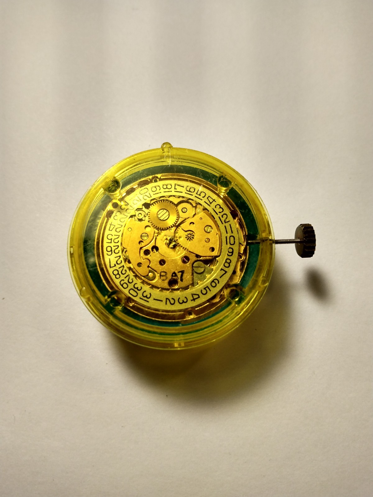 OMEGA WATCH PART CALIBER 1481 COMPLETE MOVEMENT WORKING