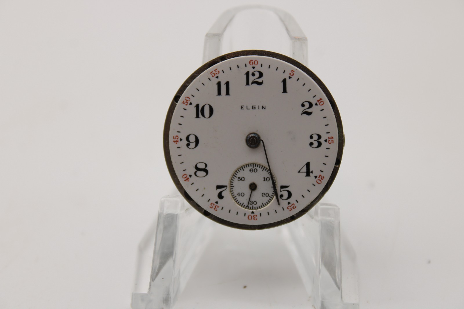 1915 ELGIN POCKET WATCH MOVEMENT 18401322 GRADE: 320 0s 7j (KF3)