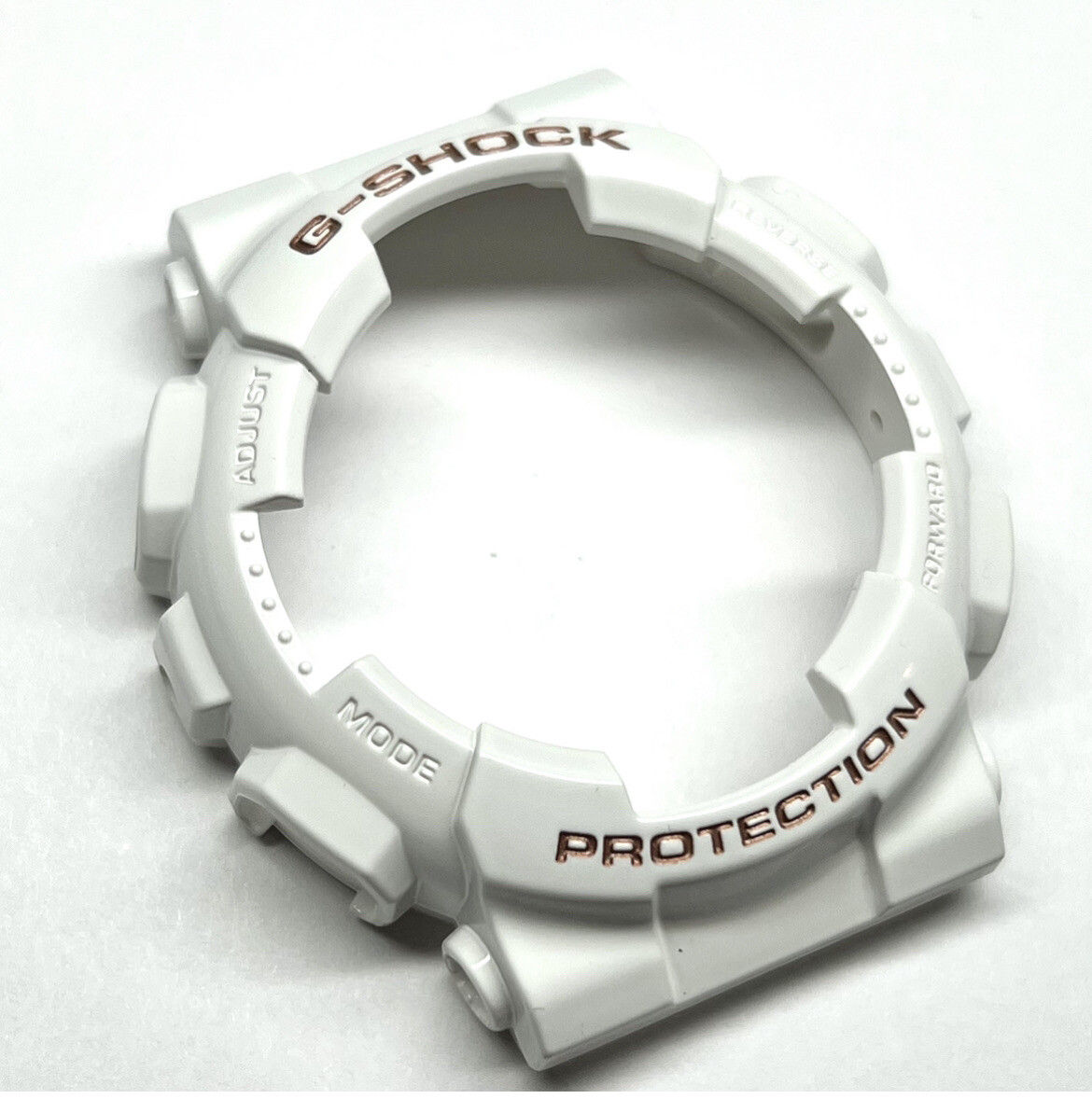 Genuine Casio Replacement SHELL BEZEL for G Shock White GA120LH-7 Glossy New **