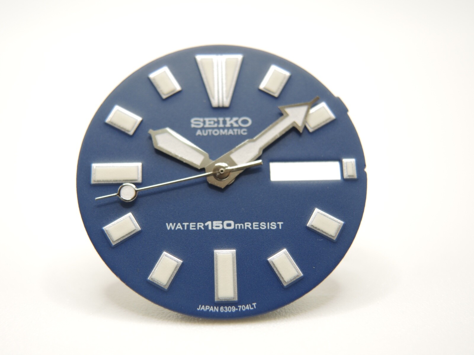 NEW BLUE DIAL & HANDS SET SEIKO DIVERS AUTOMATIC DAY/DATE 6309-7290/729A WATCH