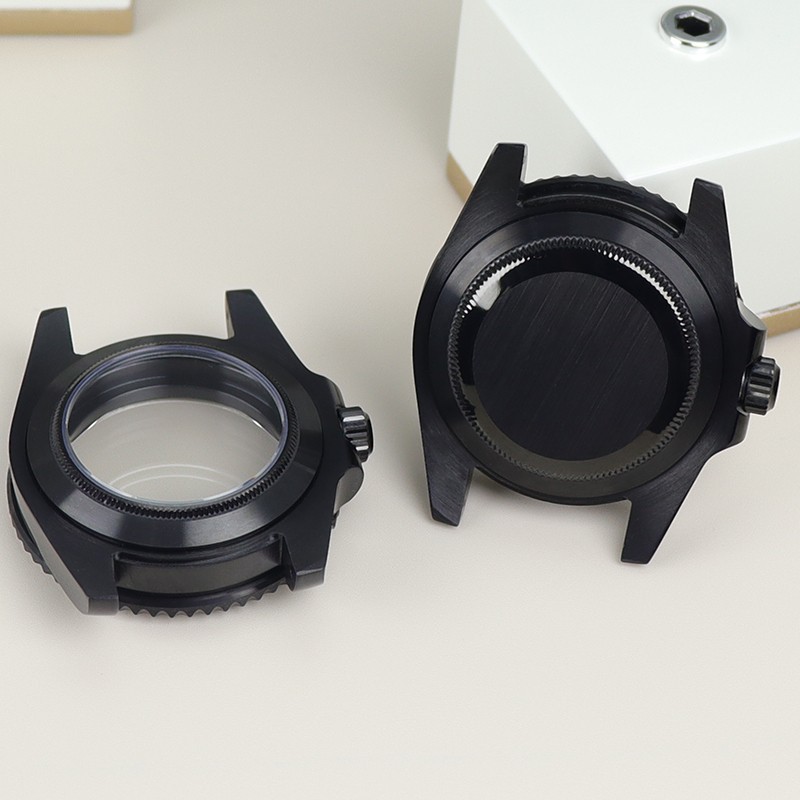 40mm Modify gmt master Mods Two-tone Watch Cases Diving 10ATM For NH34 35 36 38