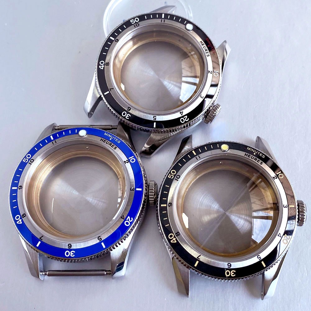 40mm 20ATM Waterproof Dive Watch Case Fit NH35 NH36 ETA2824 PT5000 SW200 Dial