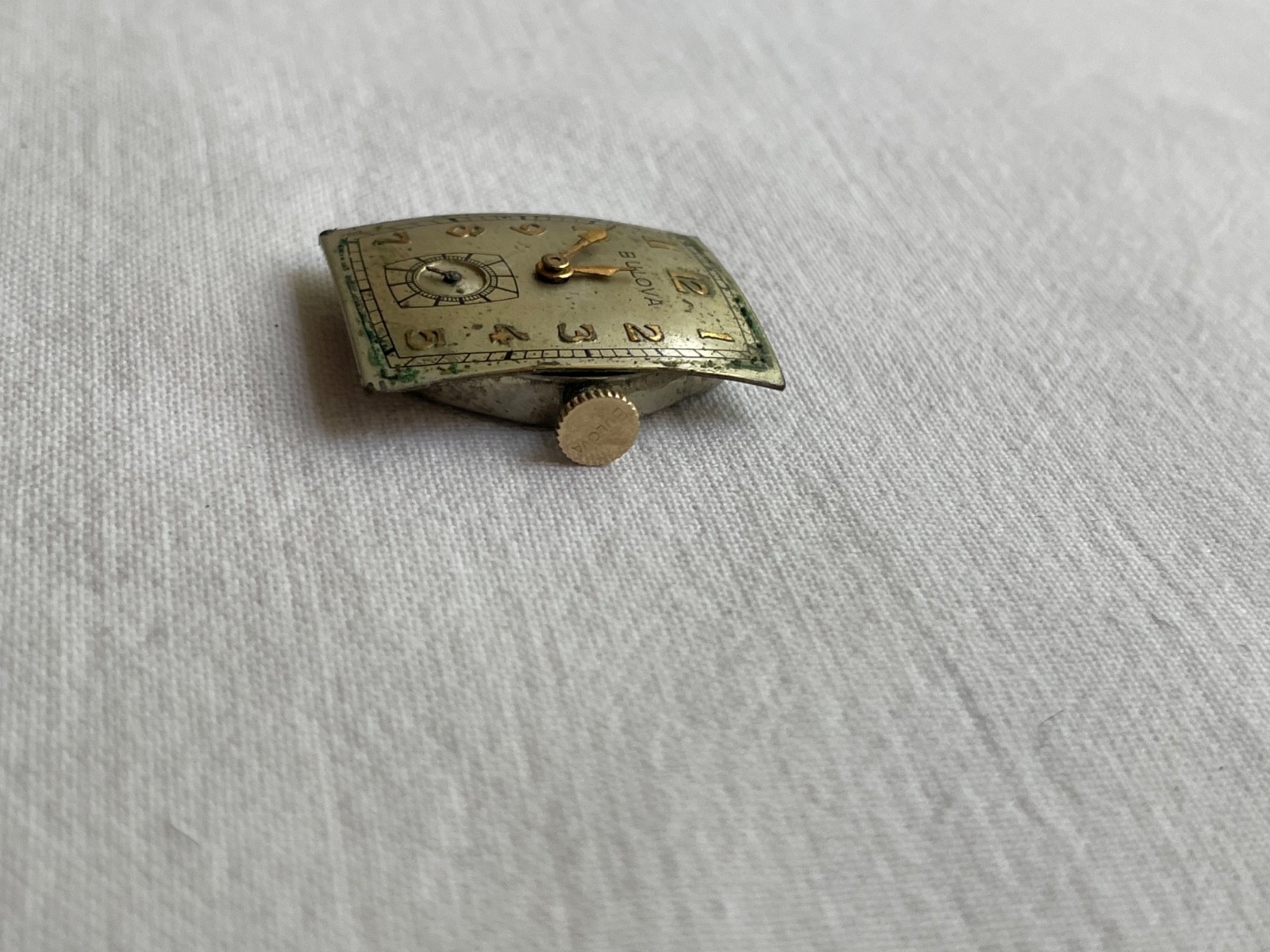 Bulova 8AE – movement for mens watch RUNS, lot0408
