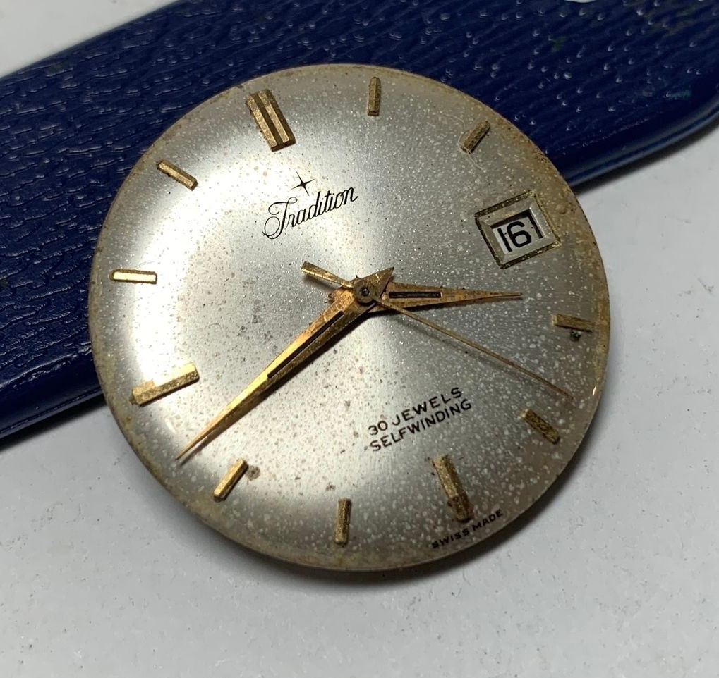 1950s Tradition Sears 30J Automatic AS 1700 Movement, NICE Dial & Hands TICKS !!