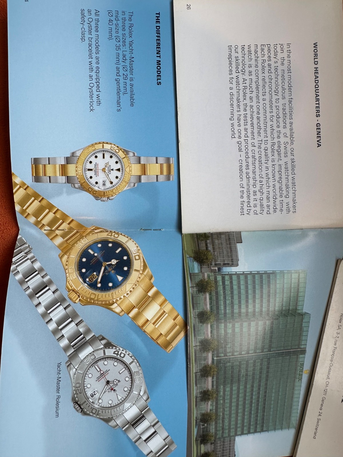 Original ROLEX Yatchmaster Booklet set 16622 16623 16628 Year 2005