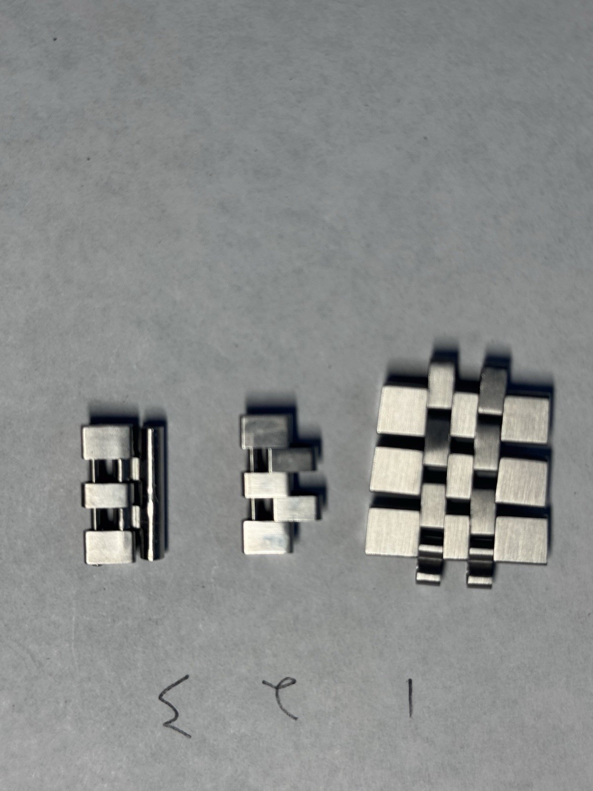 Rolex Jubilee Bracelet 62510H D Link 20mm 15.5mm Connector & 3 Link Priced Per 1
