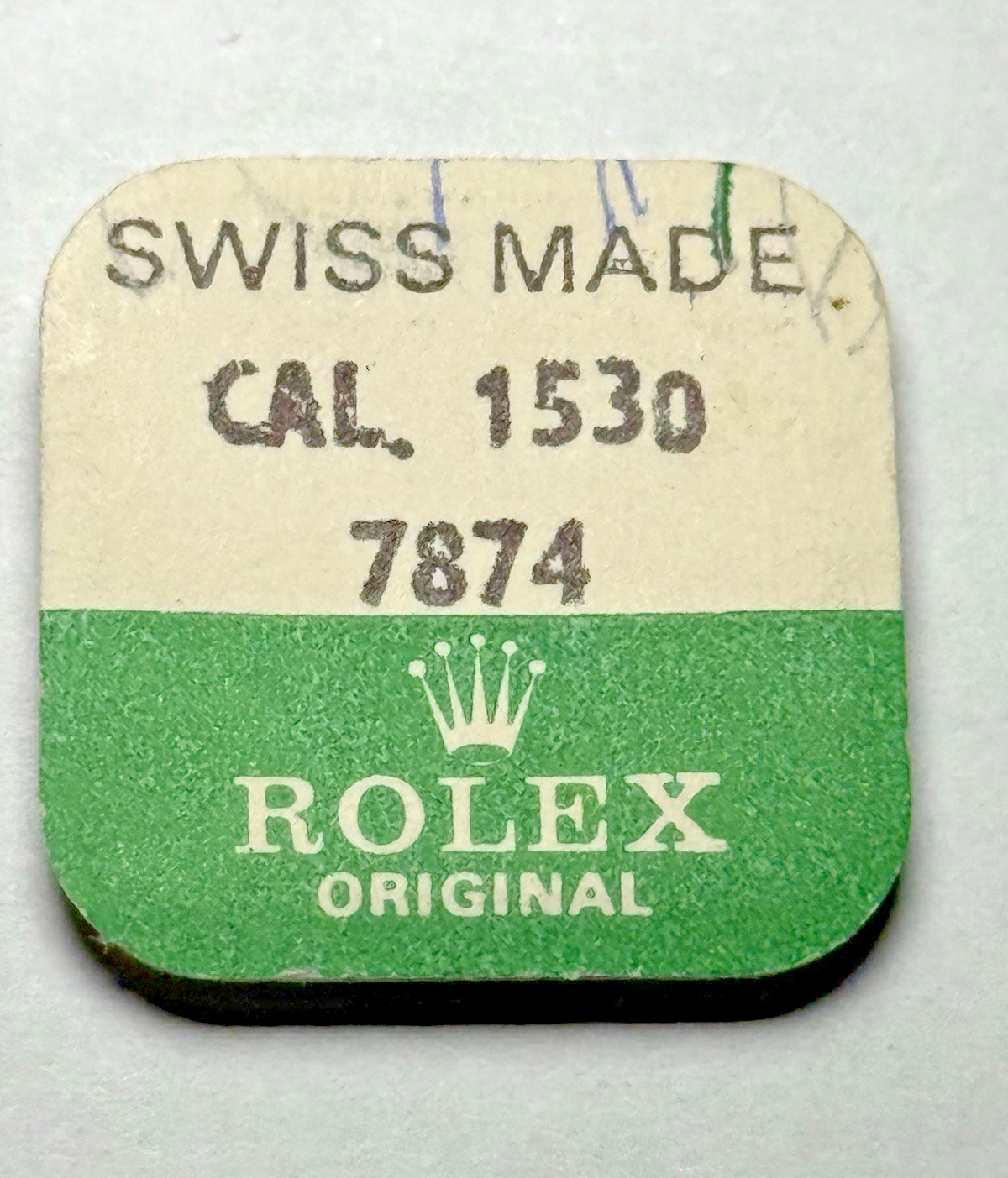 Genuine Rolex Crown Wheel Seat Cal 1530/1570 Submariner Air-King Part 7874 NOS