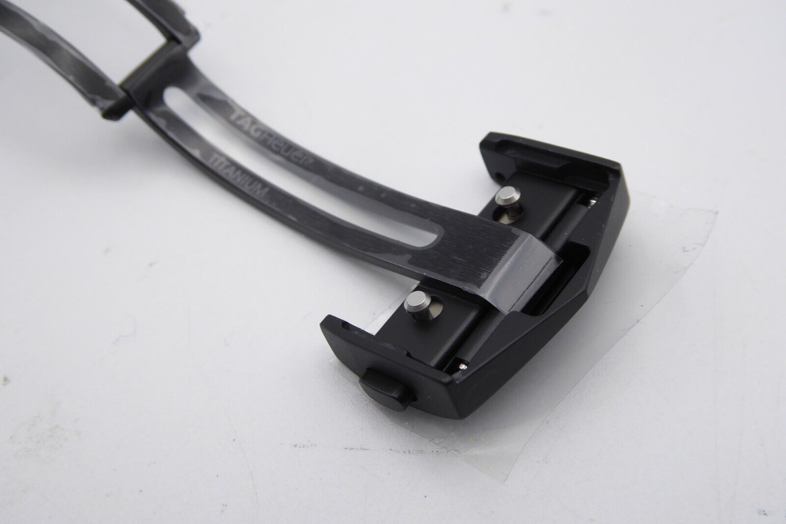 Tag Heuer Carrera Calibre Heuer 01 Titanium black deployant buckle 20mm