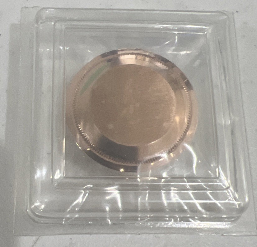 Rolex 18K Rose Gold Case Back 116135 116185 118235 118135 Authentic Original