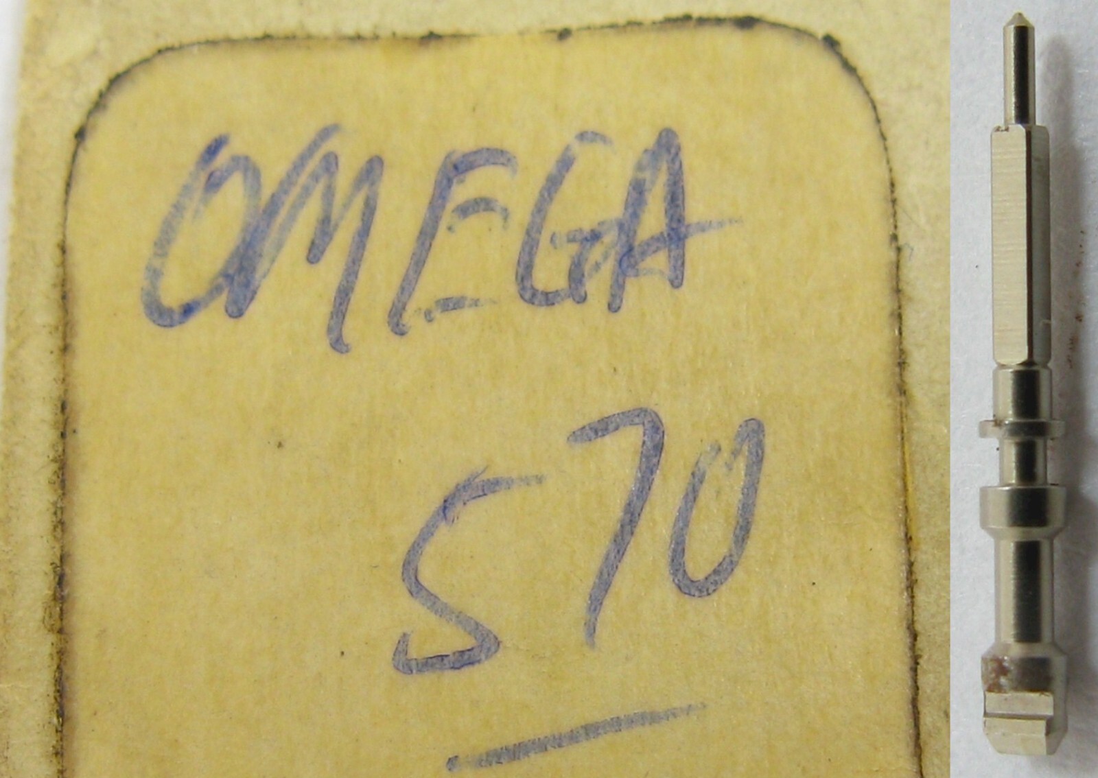 Omega 570 Watch part winding male split stem #404 * new old stock