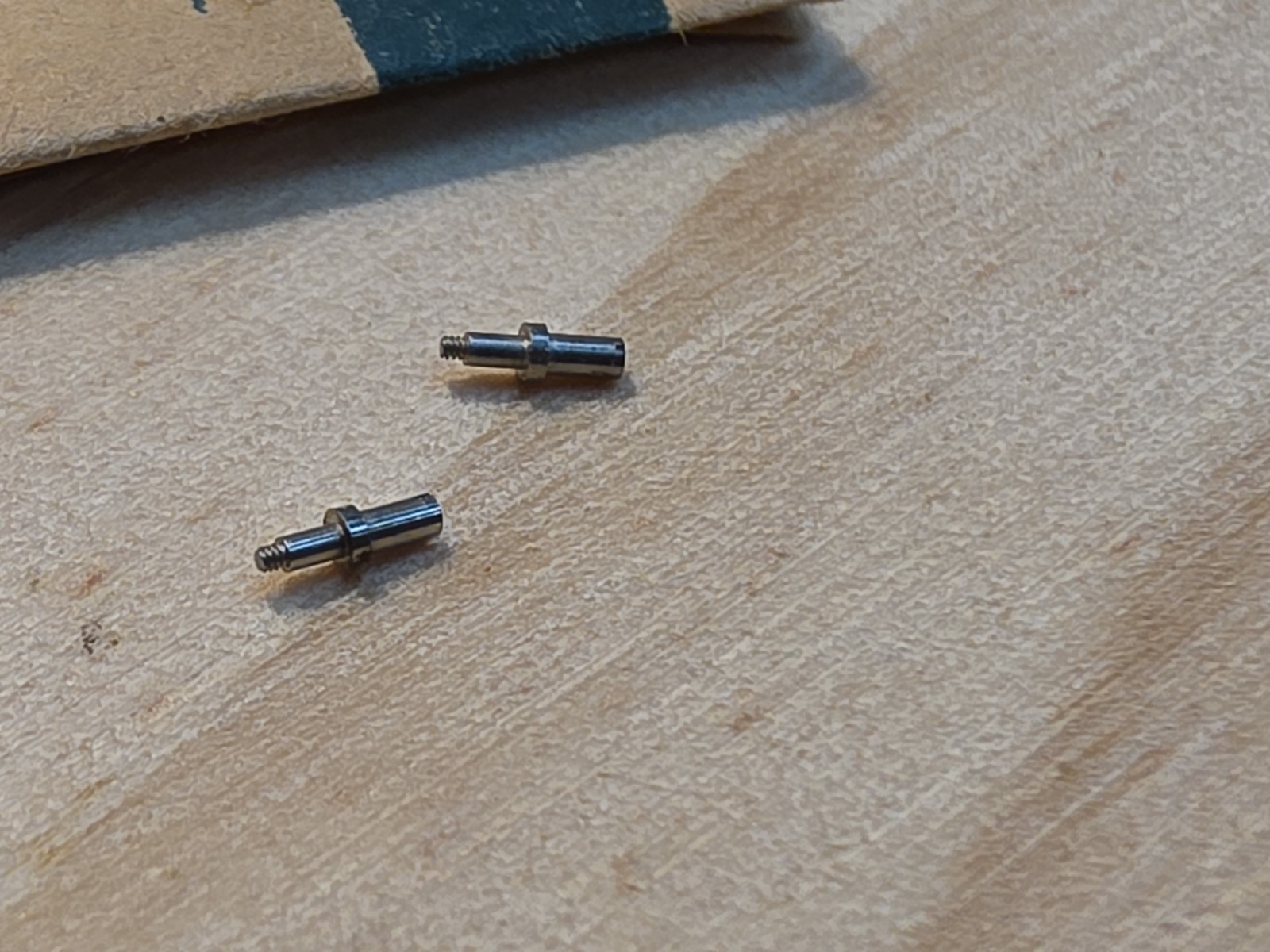Lot Of 2 Vintage NOS Jaeger-LeCoultre 476 481 Setting Lever Screws Detent Screws