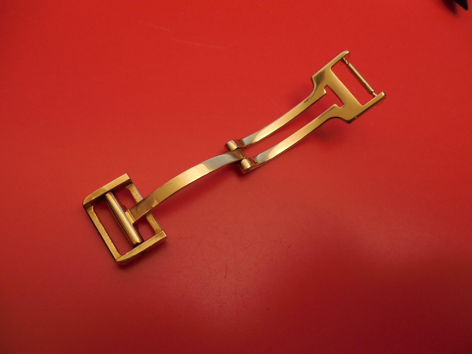 EBEL SOLID 18K GOLD 12MM / 15MM DEPLOYMENT CLASP BUCKLE FOR DISCOVERY 1911 SPORT