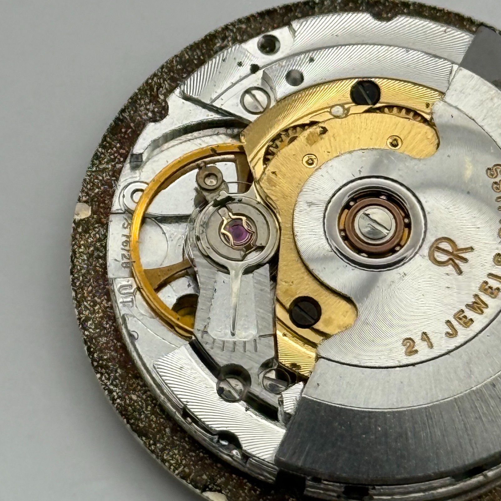 MSR S76-28 Watch Movement Garrard Date Automatic Vintage Parts Repair 25.8mm