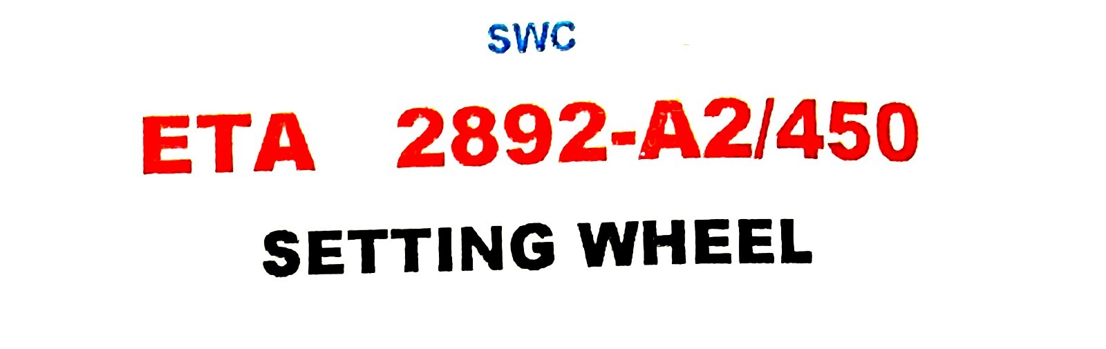Movement Parts Fit For ETA 2892-A2 Watch Part Ref450, SETTING WHEEL