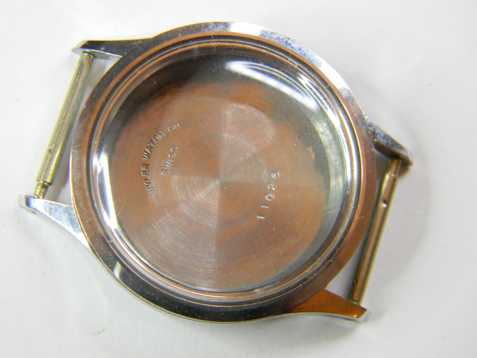 EXC. FINE VINTAGE NOS WYLER INCAFLEX MENS WATCH CASE – ORIGINAL LABEL