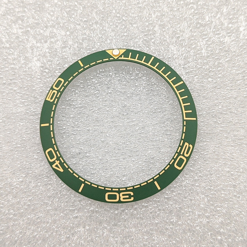 Watch Ceramic Bezel Insert 38mm Diameter SUB Watch Bezel Insert Ring Replacement