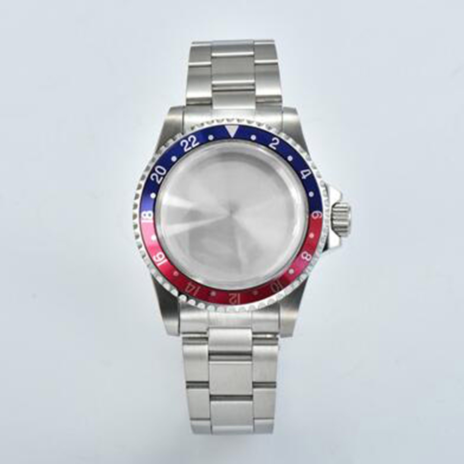 39.5mm Retro Watch Case + Watch Strap for NH35/NH36 Movement