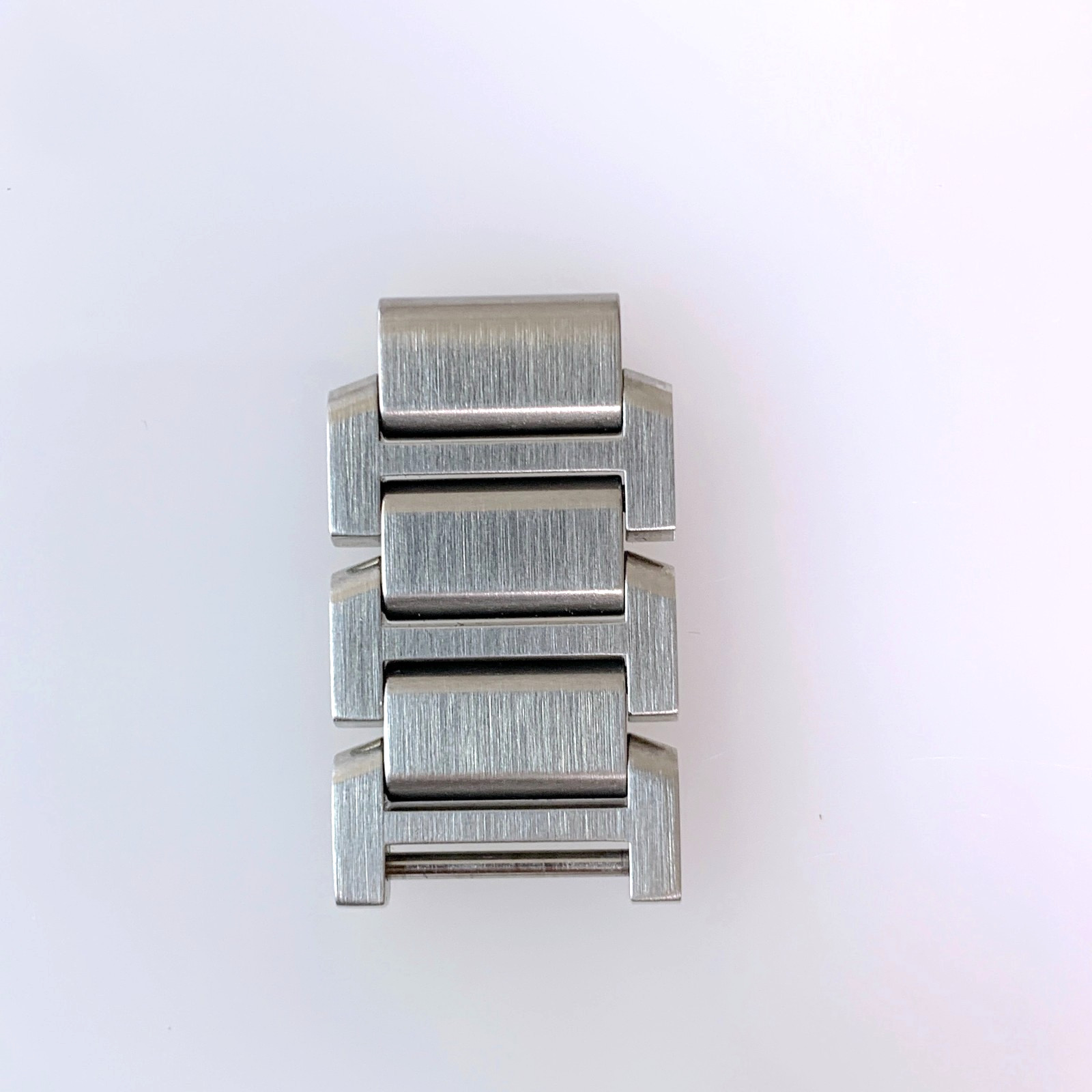 Genuine Cartier Tank Francaise 14.5mm 3P Link Watch Band Bracelet SS