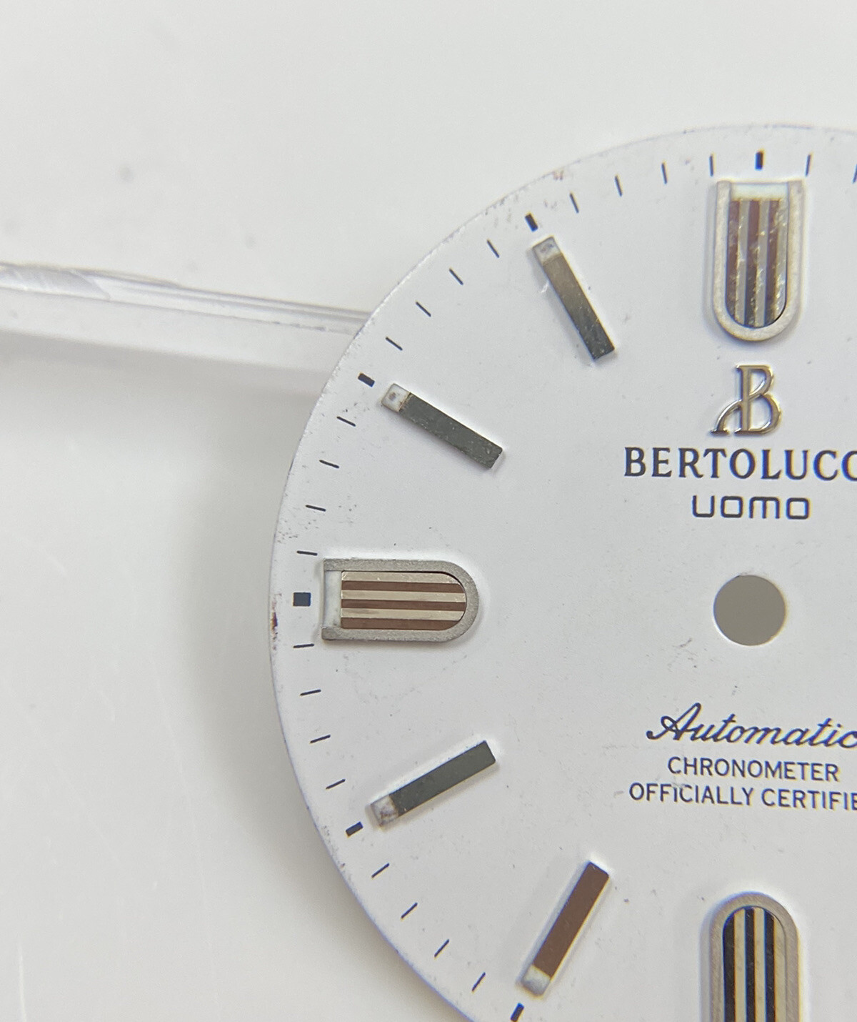 Original Bertolucci Uomo Automatic 28mm White Dial Ref: 884.55.41.10B