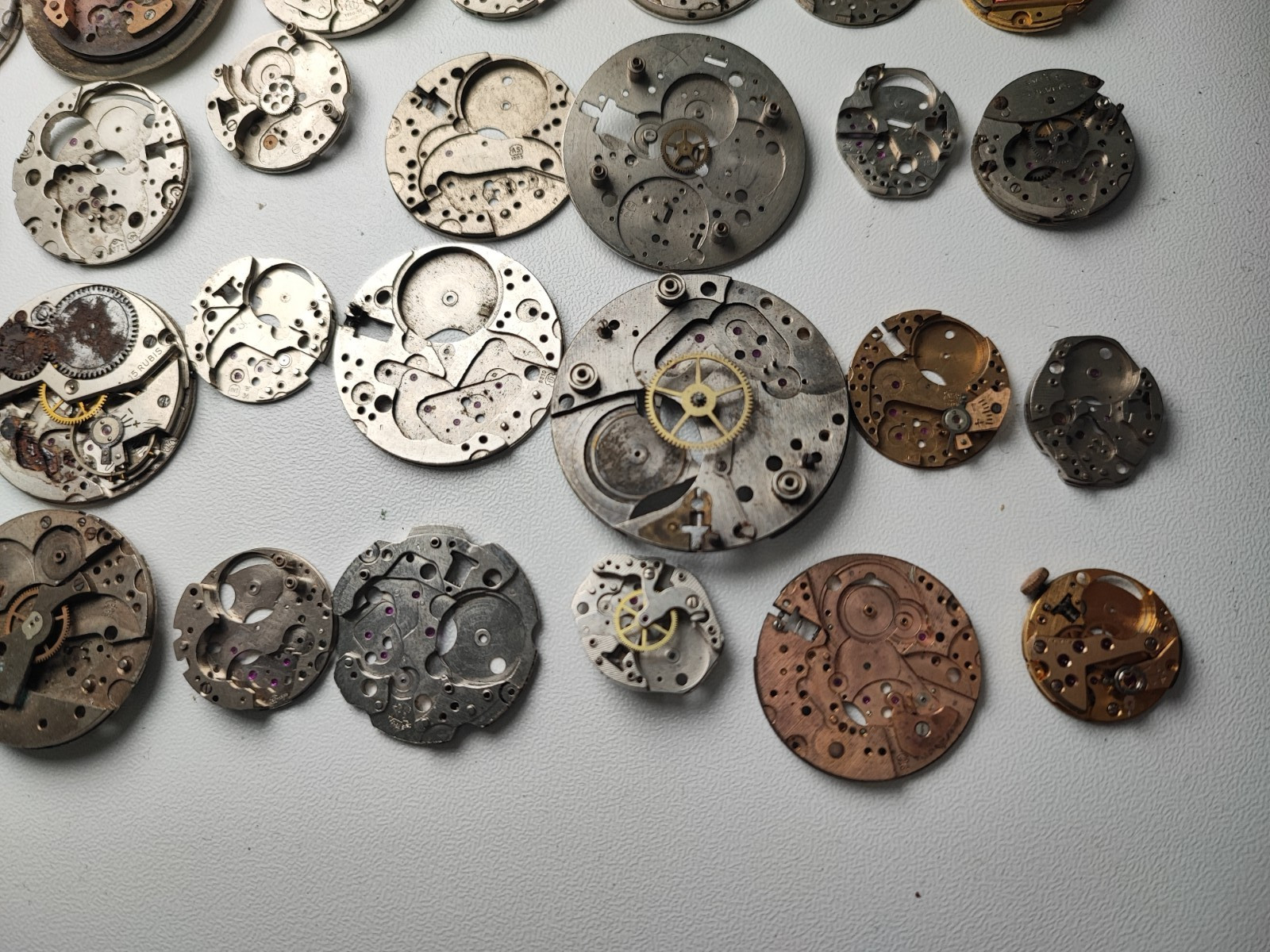mix Watch Main Plate platinum lot as fhf fe eb harley brac fef eta bfg ut others