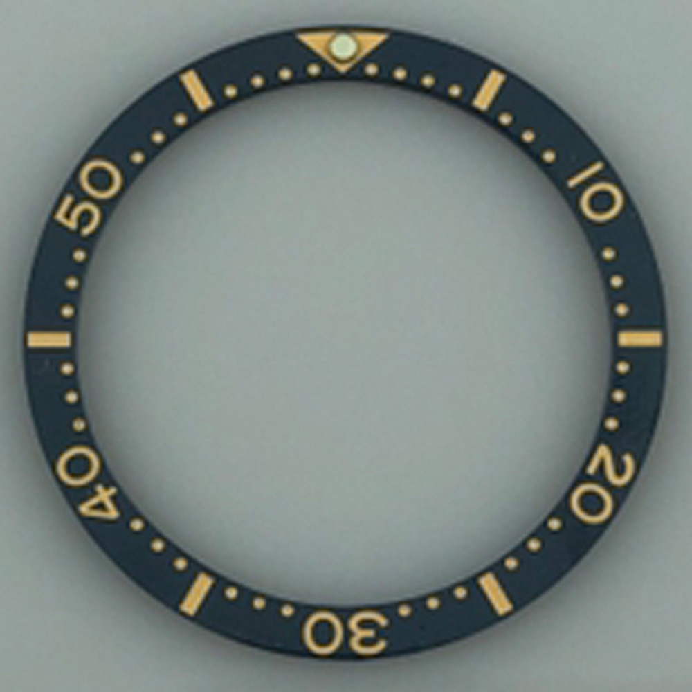 38mm*31.5mm Ceramic/Stainless Steel Bezel Green Gray Black Blue Watch Parts