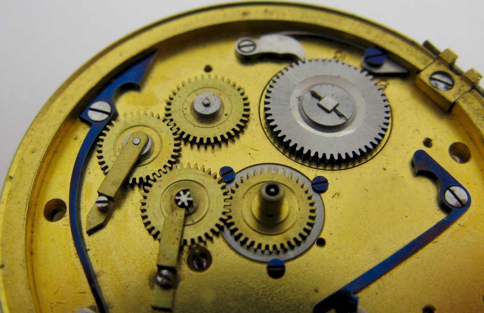 Experimental Pocket stop Watch Edwards West Bromwich Key Wind & Set dia: 48.2 mm
