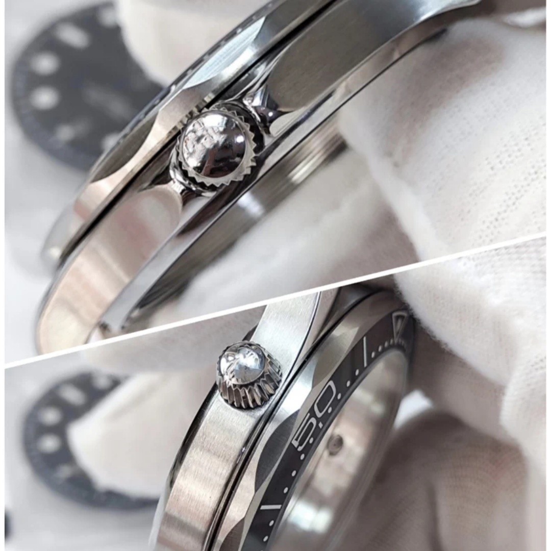 DIY 42mm Stainless steel watch kit For 2824 movement (After-sales accessory)