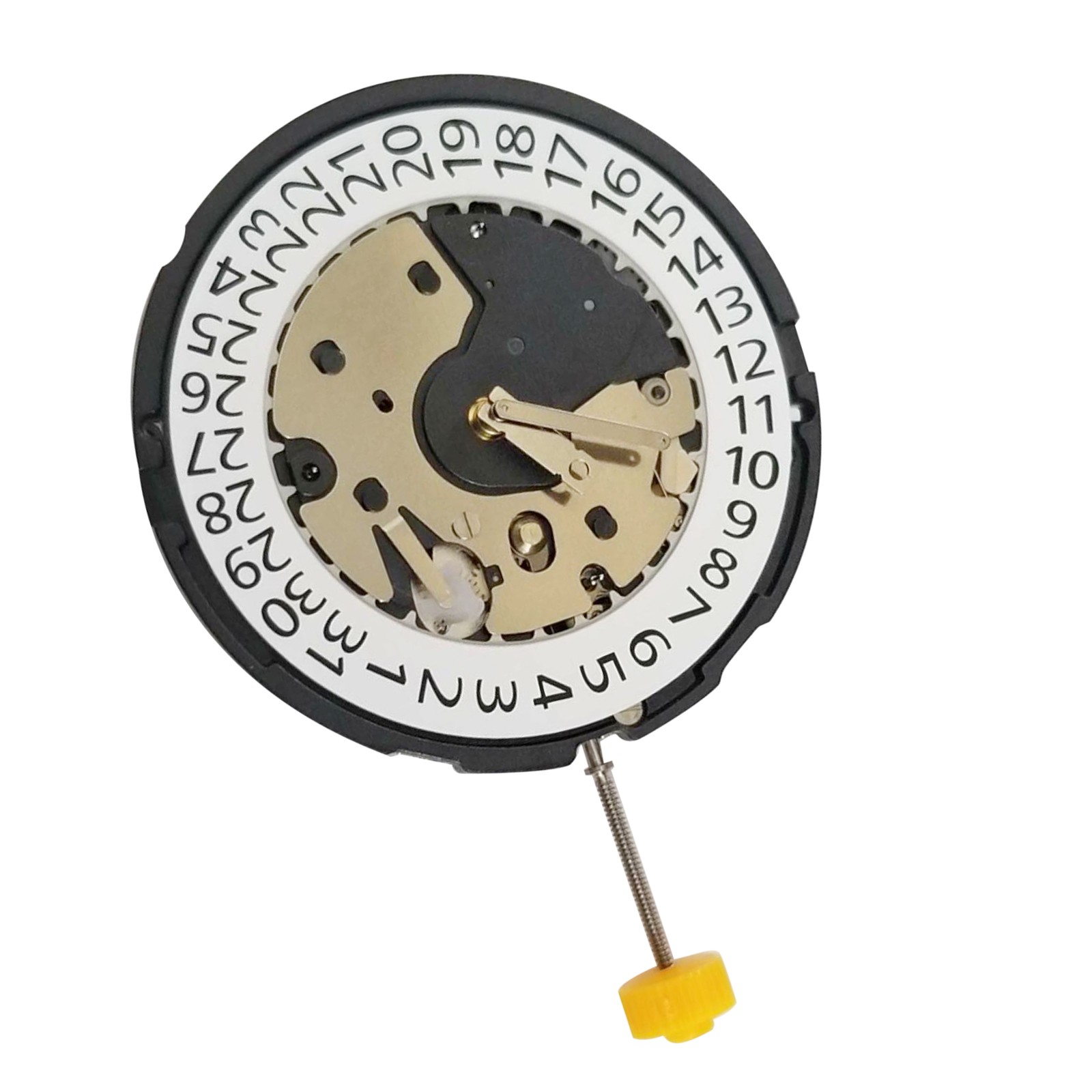 Date @ 4 Quartz Watch Movement With Stem Replacement Parts For Swiss Ronda Z60
