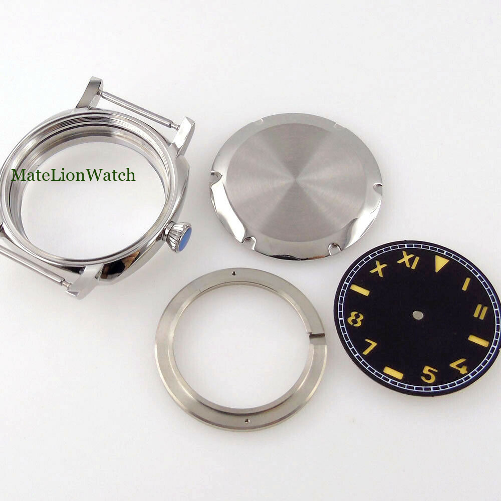 20BAR 42mm Diver Watch Case For NH35A NH36A AR Coating Sapphire California Dial