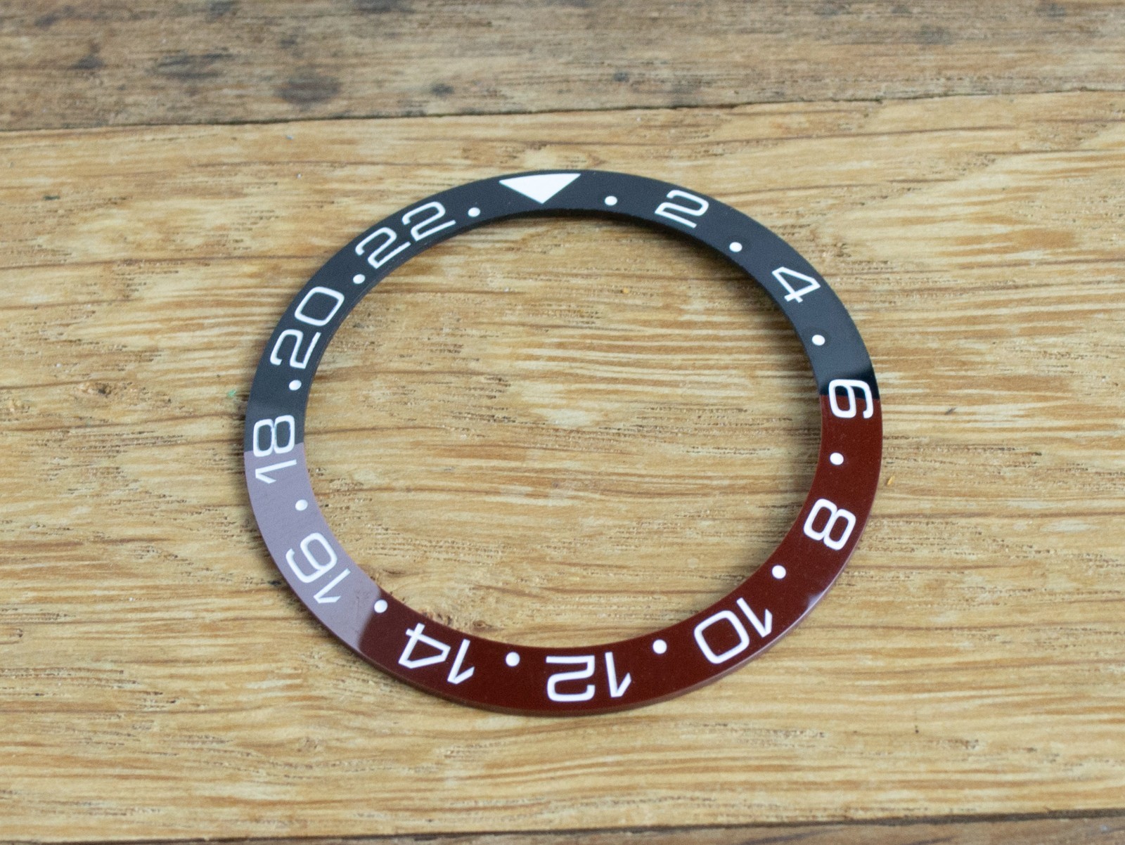 New Bezel Ceramic Insert For Rolex GMT MASTER II 16700 16710 16760 Enrgaved