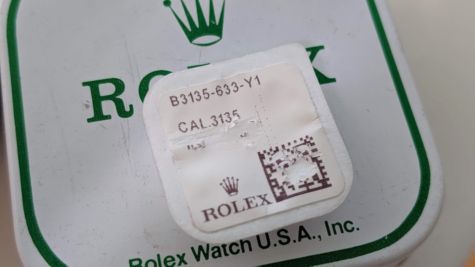 NEW SEALED GENUINE Rolex 3135 633 Yoke For Cam. NEW, Excellent Condition