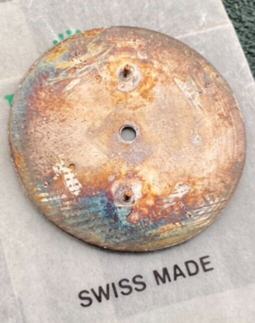 Tudor ROSE Dial Extra Large new old stock PINK ROSE GOLD OR STEEL