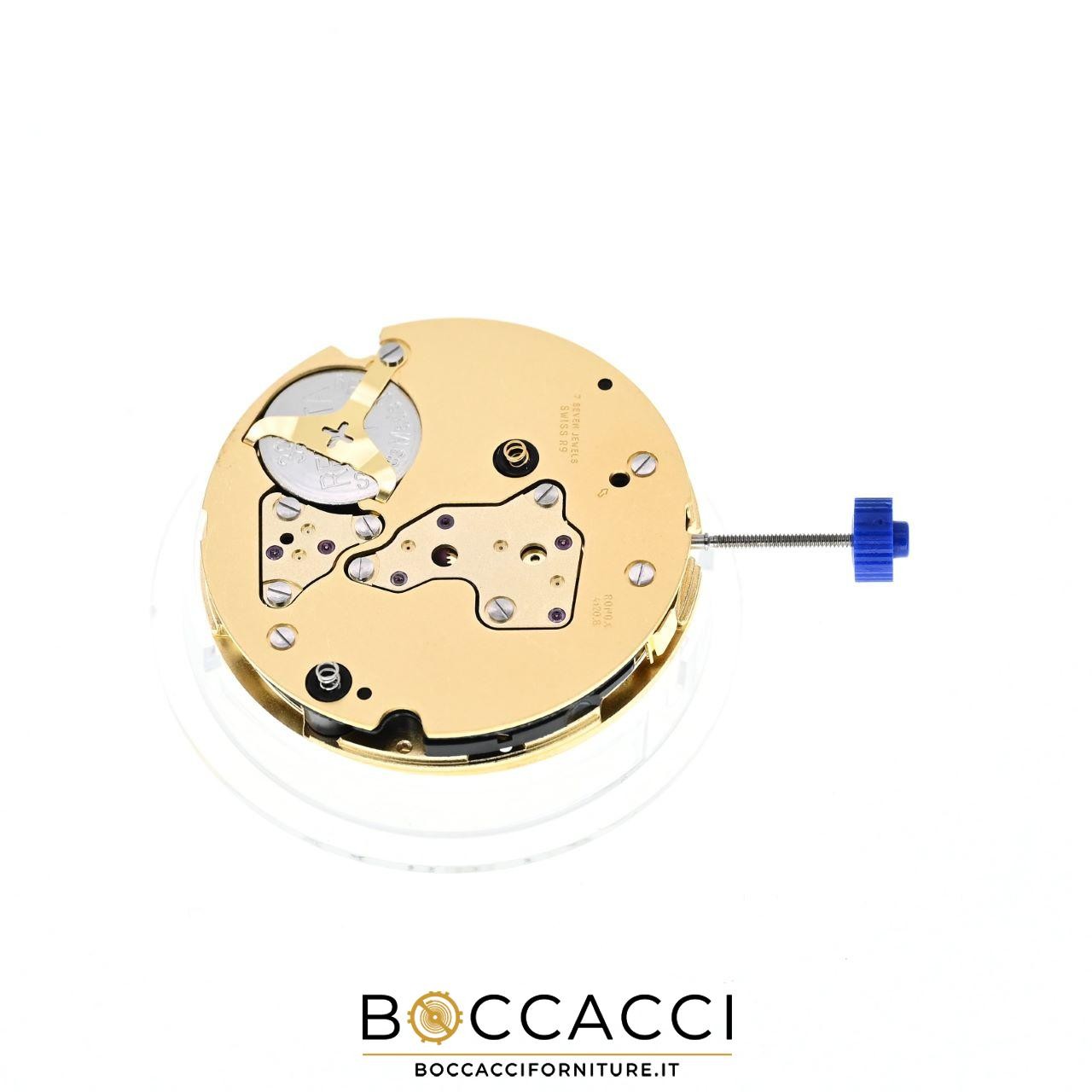 RONDA Movement 4120.B Alarm, Big Date H12 Ht. 6.30mm (Swiss Made) Calib: 4120…