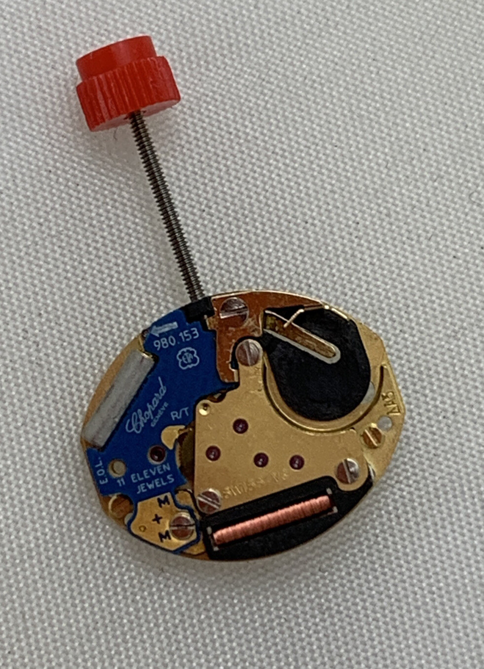 Chopard ETA 980.153 Quartz Watch Movement 11 Jewels Authentic Swiss Made