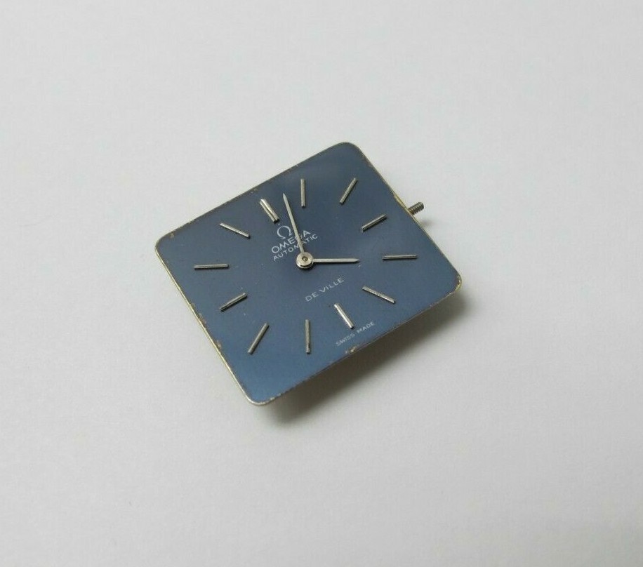 OMEGA DE VILLE COMPLETE MOVEMENT CAL.661 WITH BLUE DIAL AND HANDS
